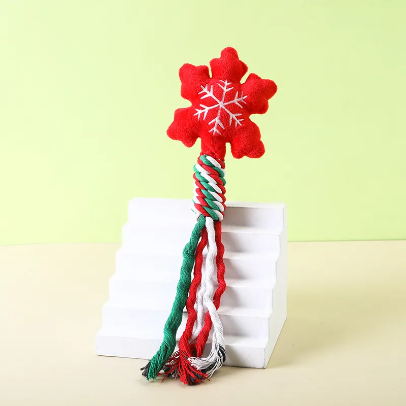 Christmas Cotton String Pet Plush Toy Molar Resistance – image 7