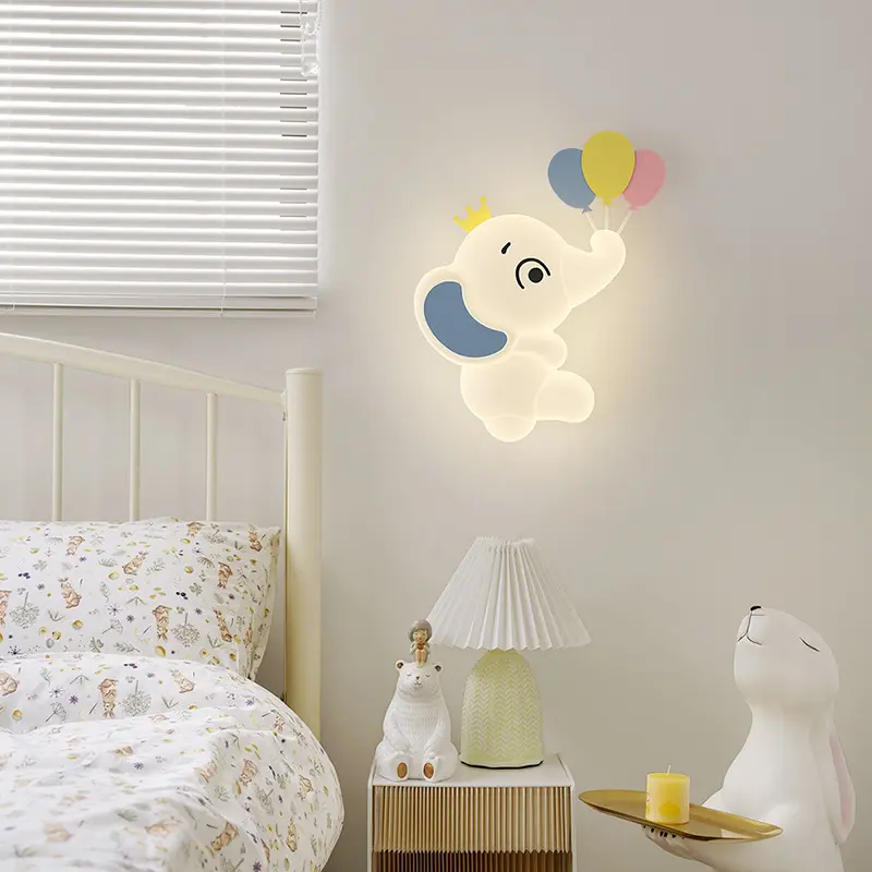 Children's Cream Style Creative Cartoon Elephant Light
