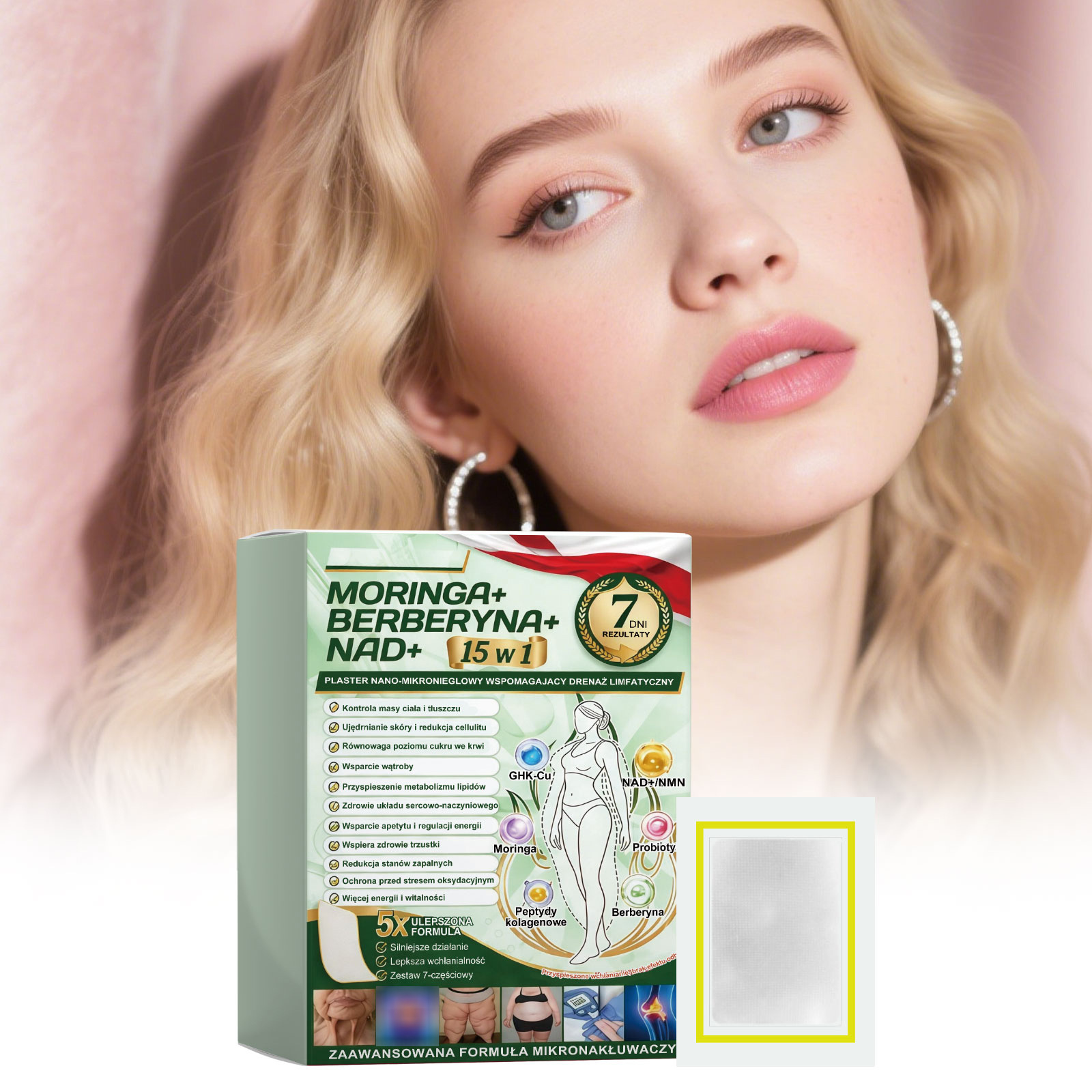 Gentle, Comfortable Daily Care Patches For The Skins Contours