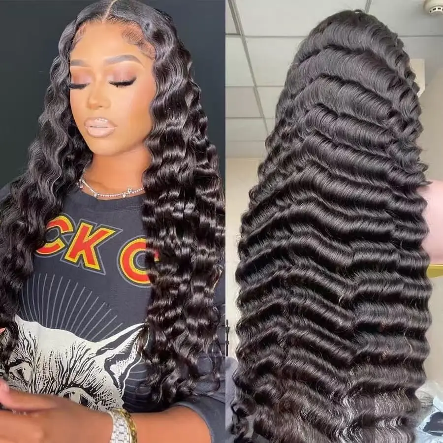 Deep Wave Lace Front Wig