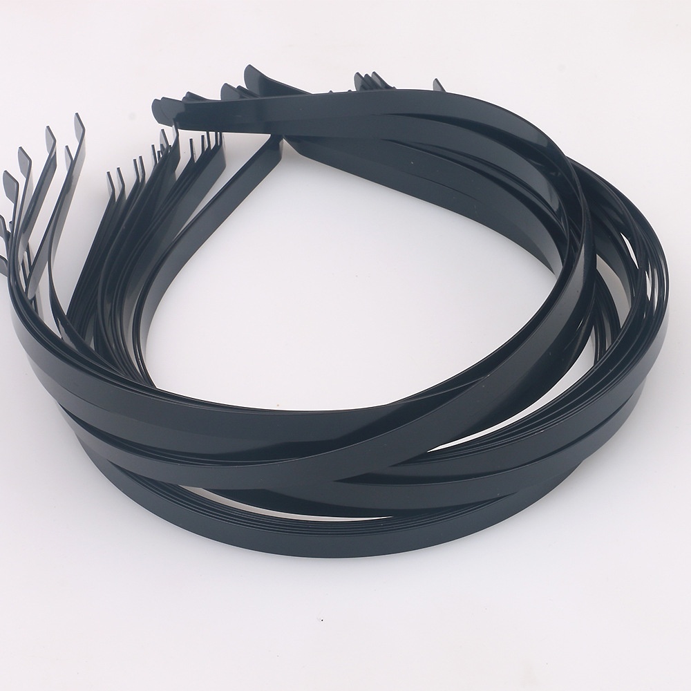 Metal Headband Diy Accessories Hairpin For Hair Washing 7Mm Black Hair Hoop - Shop at LoveMi