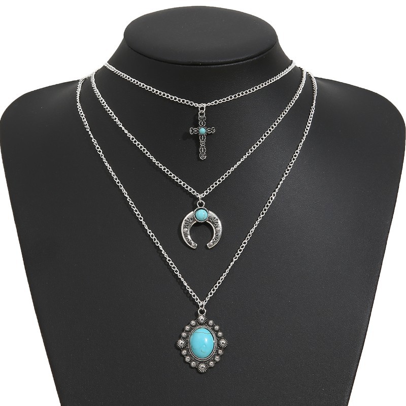 Fashion Simple Alloy Multi-layer Necklace