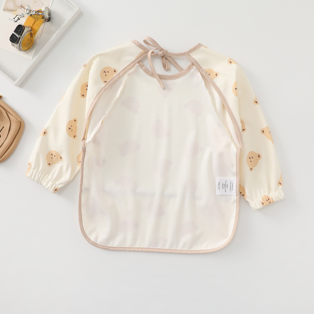 Fashion Waterproof Inside-out Bib Children's Feeding Clothes