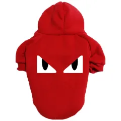 Pet Clothes Sweater Outdoor Hoodie Golden Retriever Labrador - Red - View 1