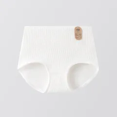 7A Antibacterial Raw Cotton Women's Underwear Polylactic Acid Crotch - Rhombus Jacquard - View 1