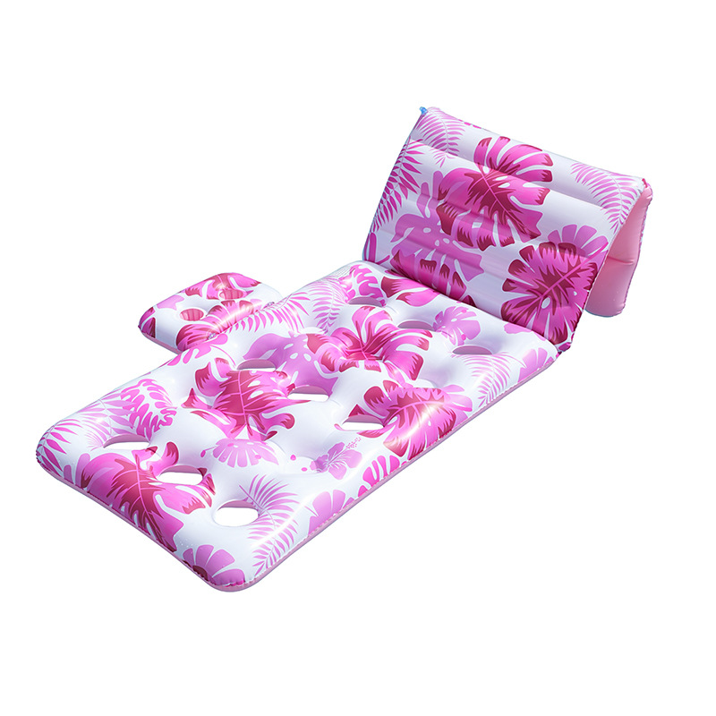 Inflatable Water Lounger Pool Party Floating Bed 3