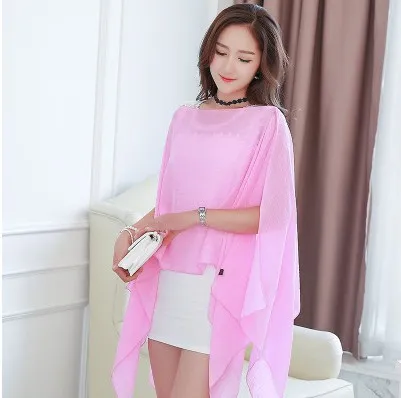 Women's Sun proof Chiffon Jacket Pink - Shop at LoveMi