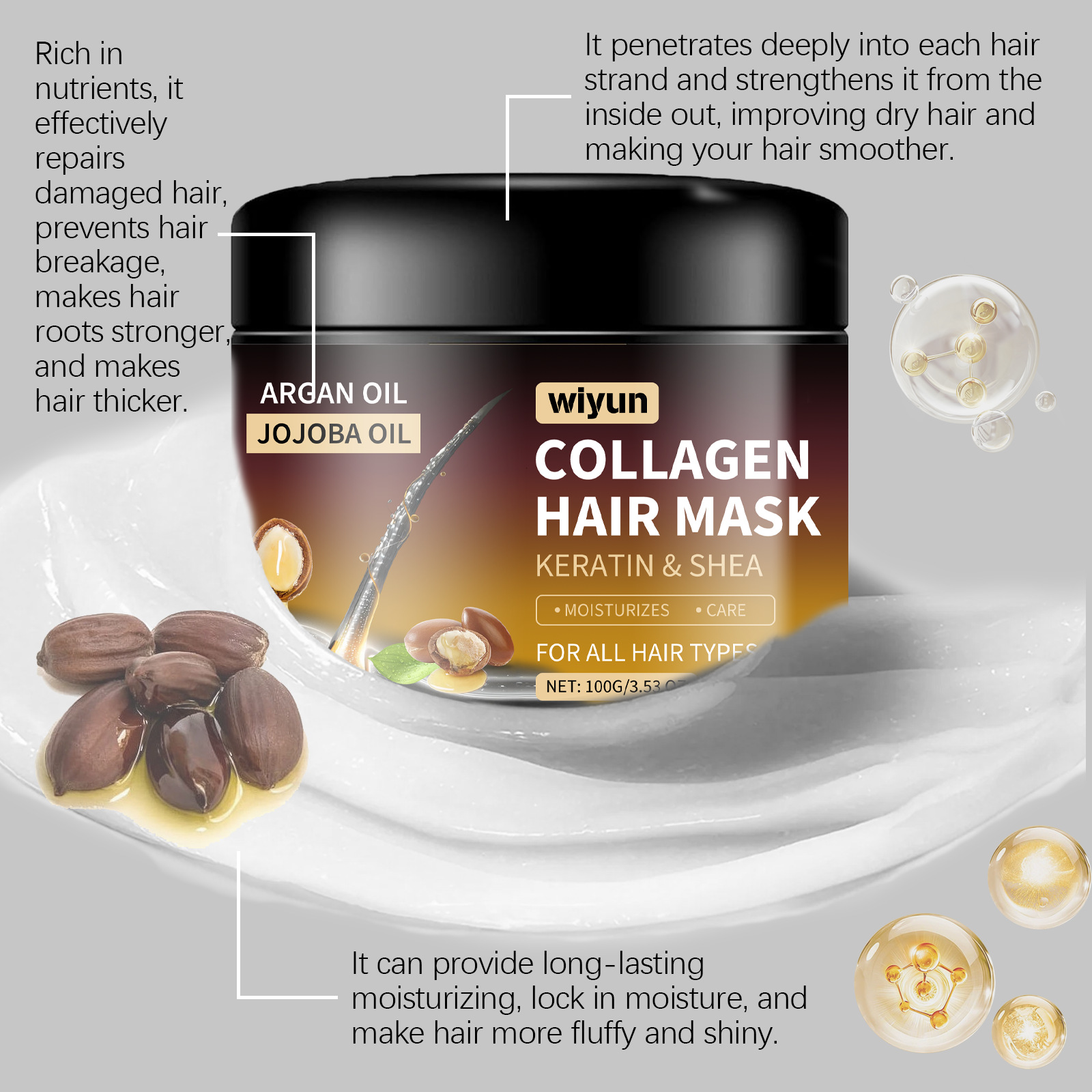 Title 2, Collagen Hair Care Mask