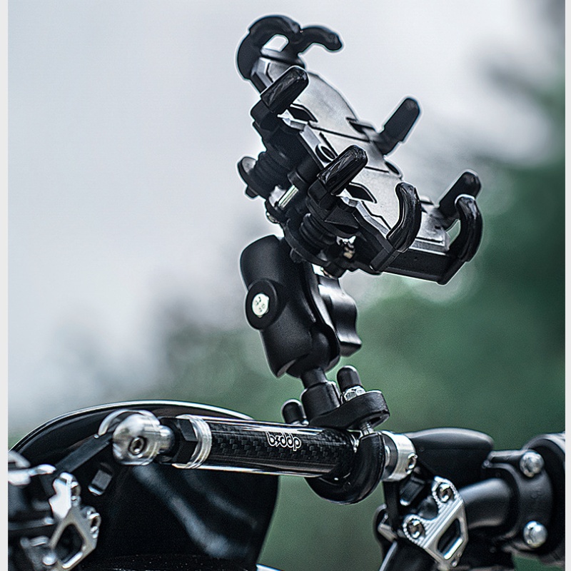 Motorcycle Shock Absorption Shockproof Mobile Phone Bracket Navigation Eight Claw - Image 7