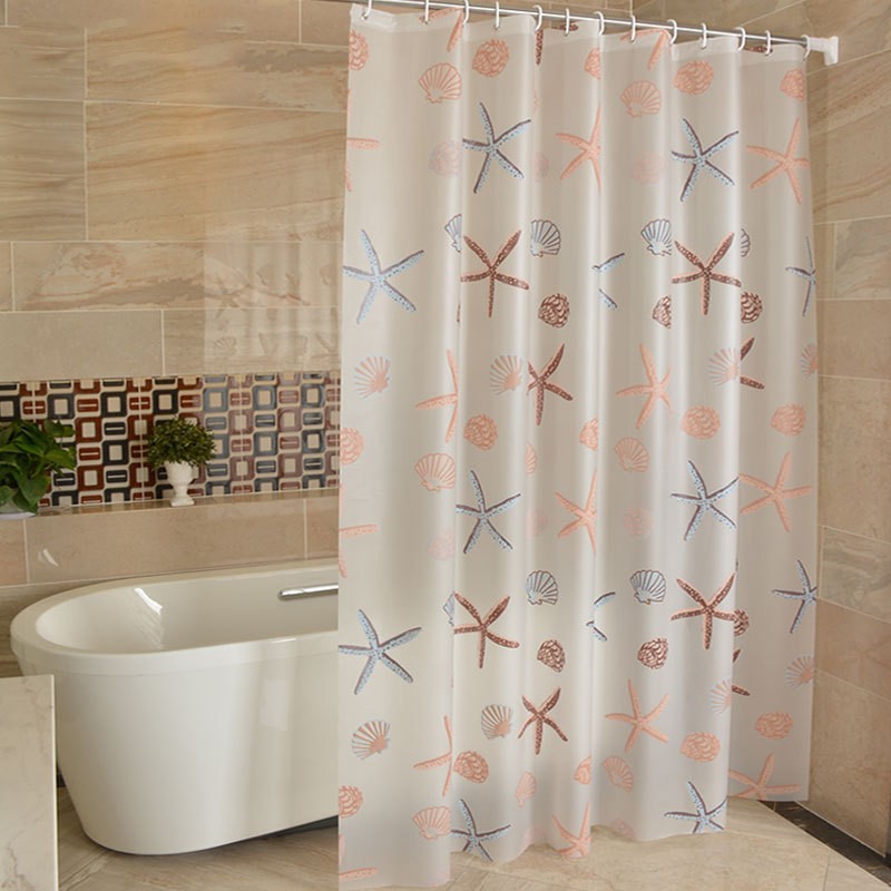 Punch-free Waterproof And Mildew-proof Curtain Shower Curtain