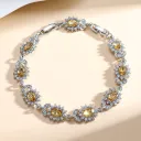Champagne Gemstone Bracelet