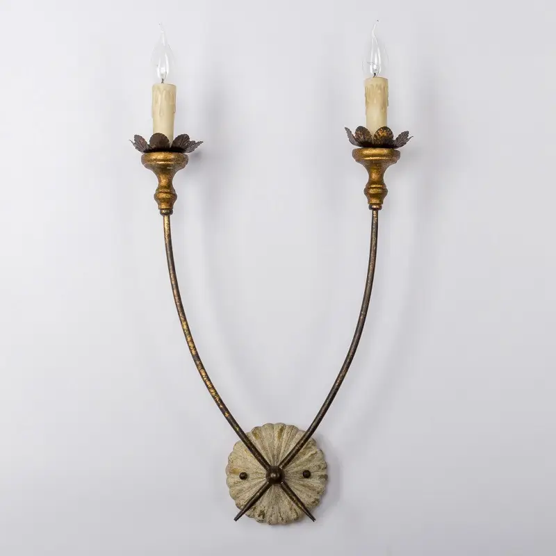 Soft Light Living Room Creative Double-headed Wall Lamp