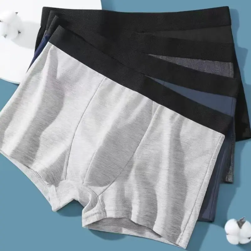 Men's Boxer Briefs, Breathable And Comfortable Style