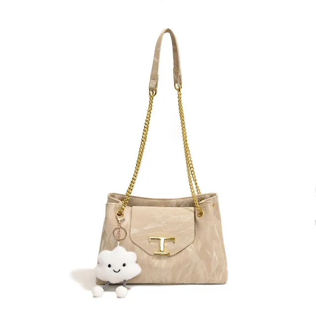 Women's Versatile Double layer Large Capacity Tote Bag Khaki - Shop at LoveMi