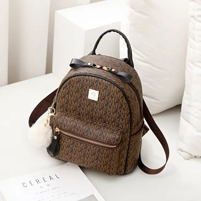 Fashionable All Match Backpack Large Capacity Beige - Shop at LoveMi