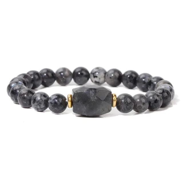 Natural Stone Beads Bracelet Women Flash - Shop at LoveMi
