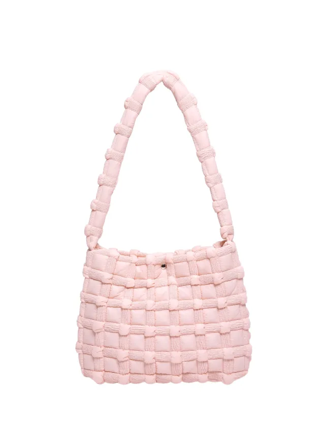 Fashion All matching Large Capacity Shoulder Bag Pink - Shop at LoveMi