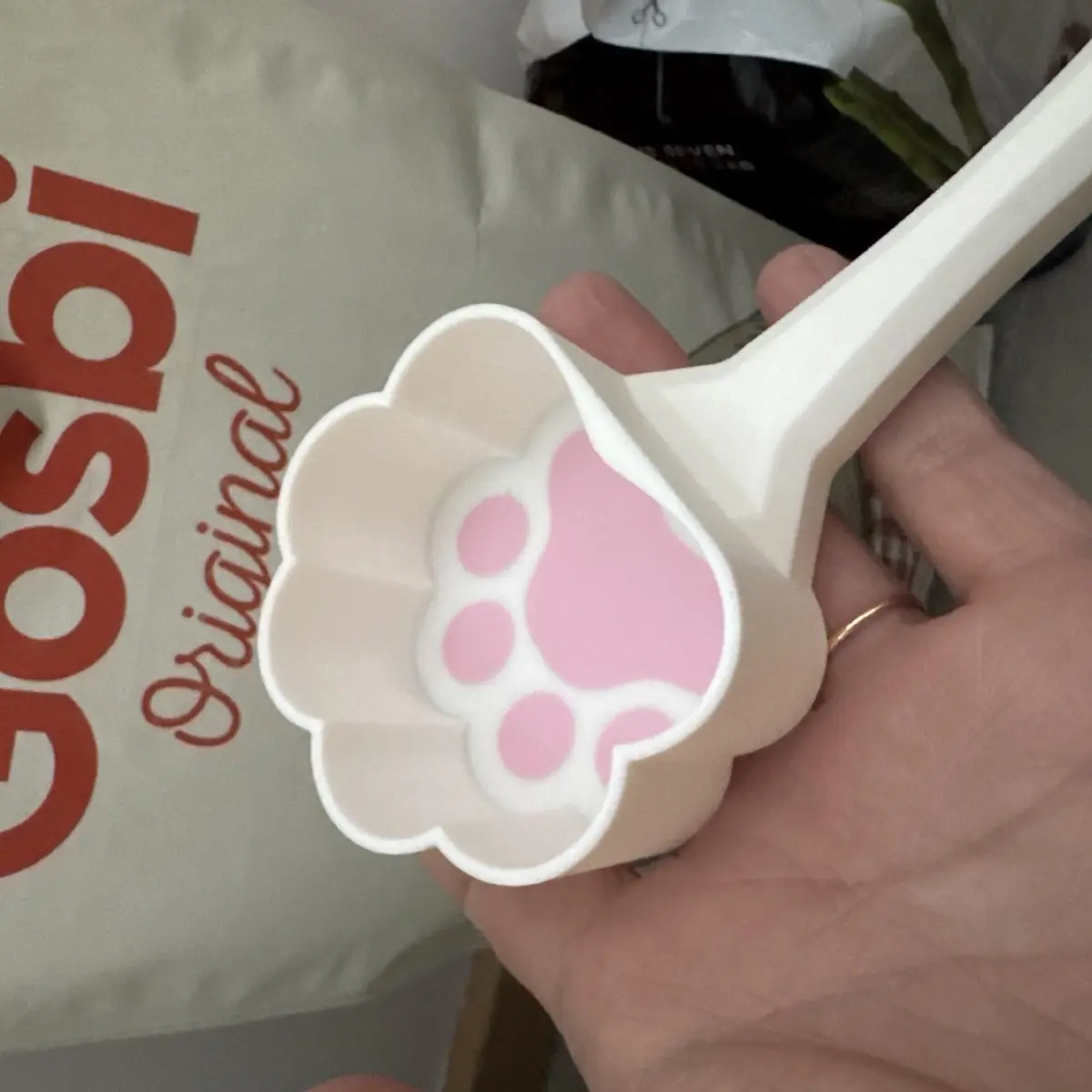 Cute Cat Paw Spoon Pet Dog Food