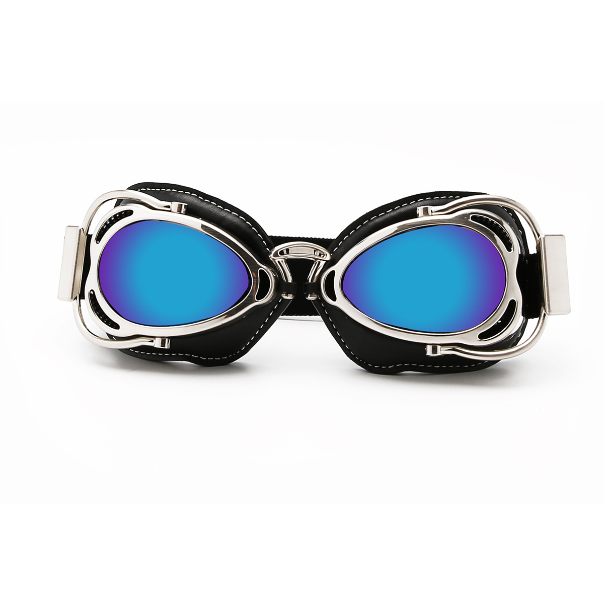 Motorcycle Wind-proof Glasses Motorcycle Pilot Hat Against Wind And Sand Harley Prince Helmet Reflective Retro Goggles