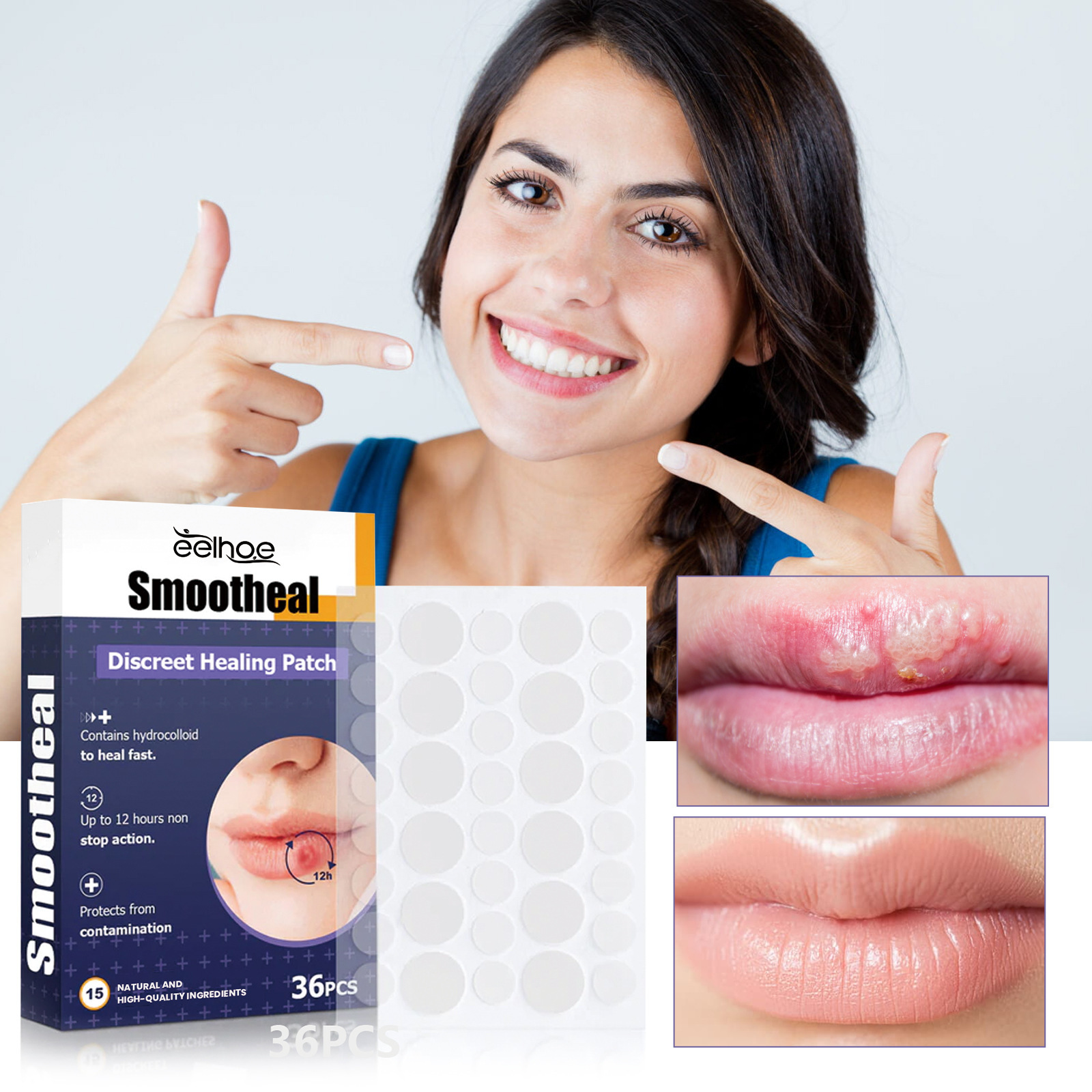 Moisturizing Relieving Dry Cracking Lip Care Patch