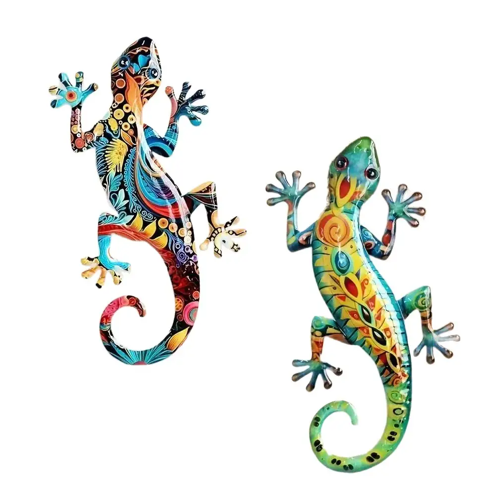 Gecko Home Wall Decoration Courtyard Porch And Garden Ornaments