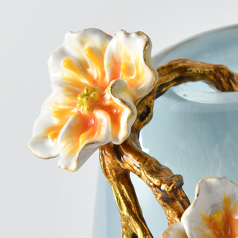 Glass Geometric Tabletop Vase, picture 2 of 3