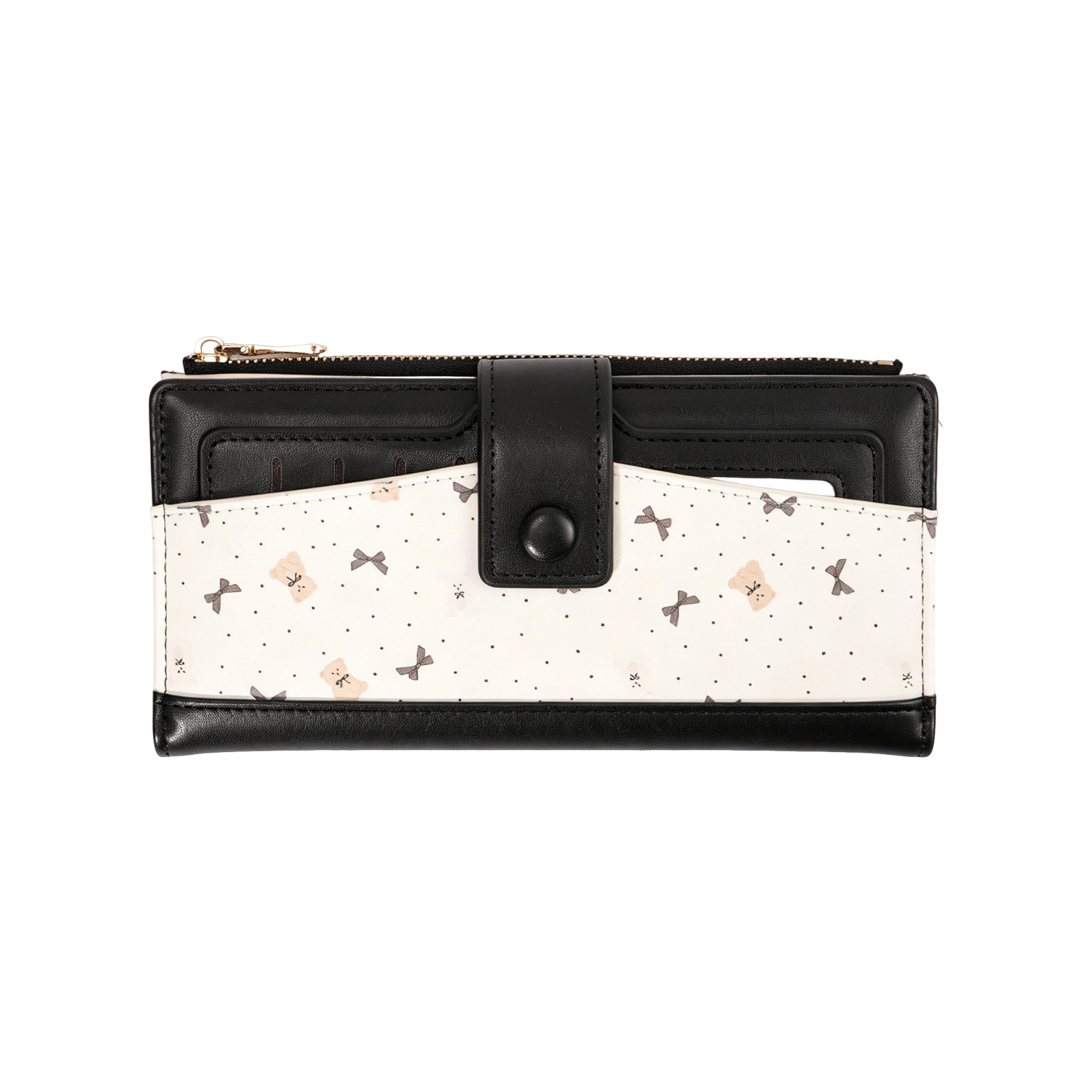 PU Leather Long Wallet