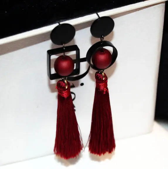 Fashion Tassel Stud Earrings For Women