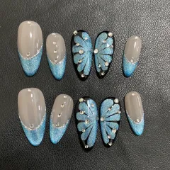 Blue Butterfly Handmade Custom Wear Armor - Blue Butterfly - View 1