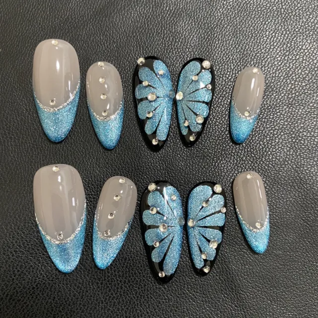 Blue Butterfly Handmade Custom Wear Armor Blue Butterfly - Shop at LoveMi