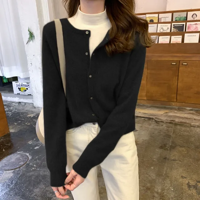 Fall Loose Outer Wear New Sweater Women Black - Shop at LoveMi