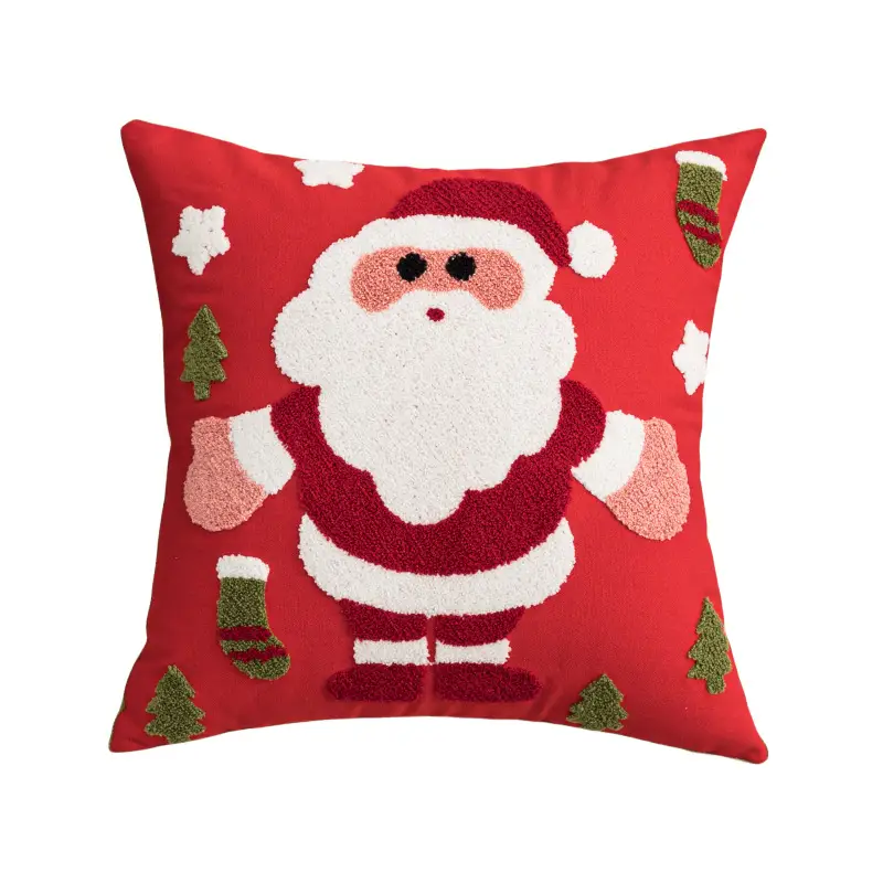 Festival Living Room Bedroom Decoration Background Cushion Red Pillowcase