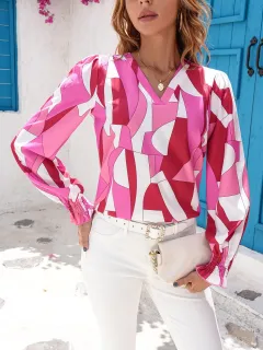 New Fashion Loose Drooping Long-sleeved Top For Women - Color-S - View 1