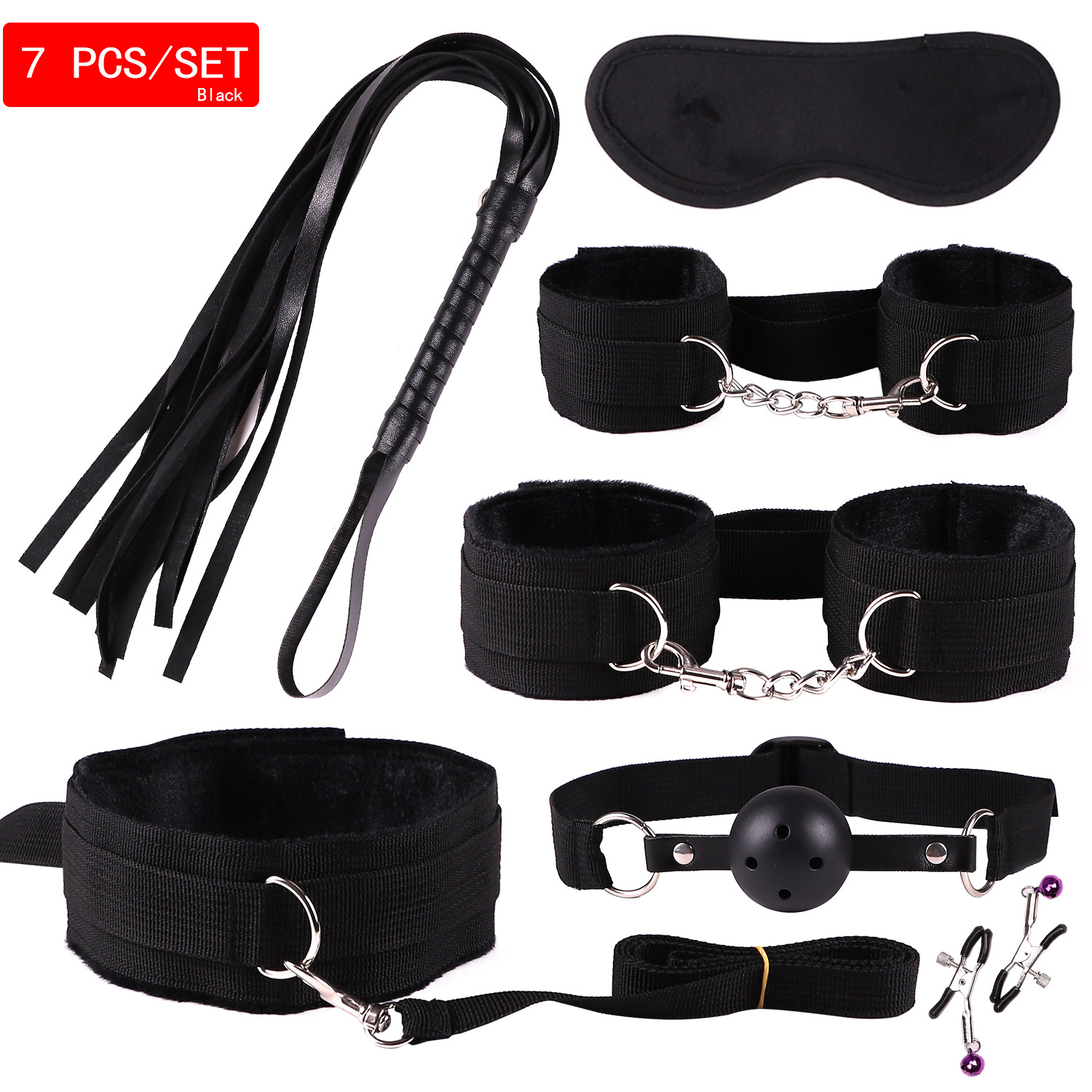 Black 7 Pieces