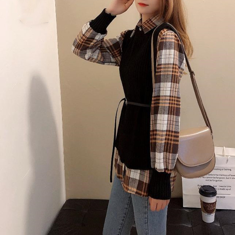 Women's Sleeveless Knitted Vest Suit Top