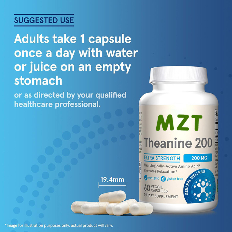 60 Capsules Theanine Capsules