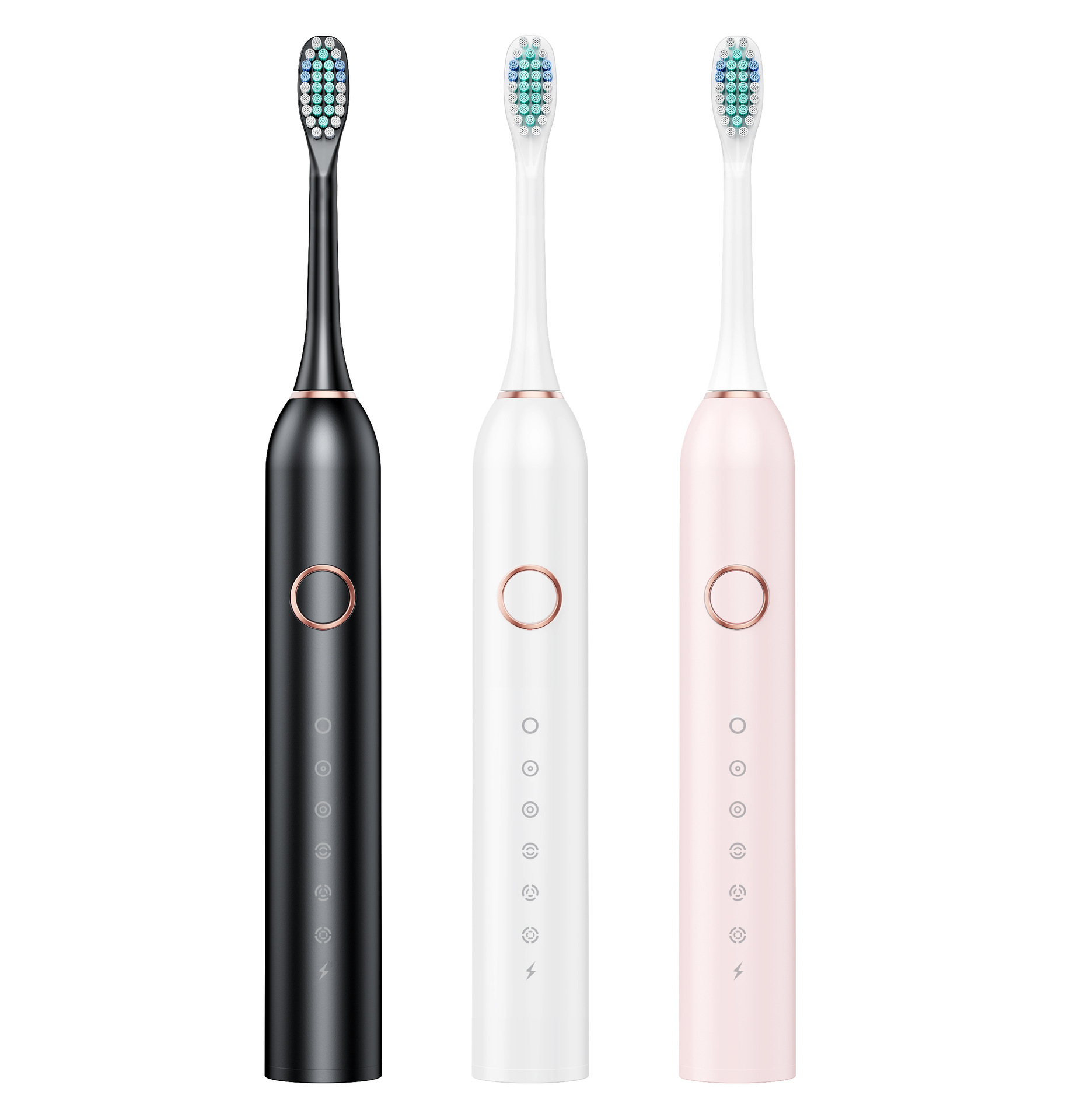 Title 5, Electric USB Charging Soft-bristle Toothbrush