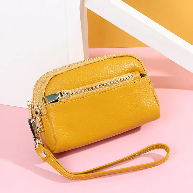 Minimalist Mini Leather Pouch