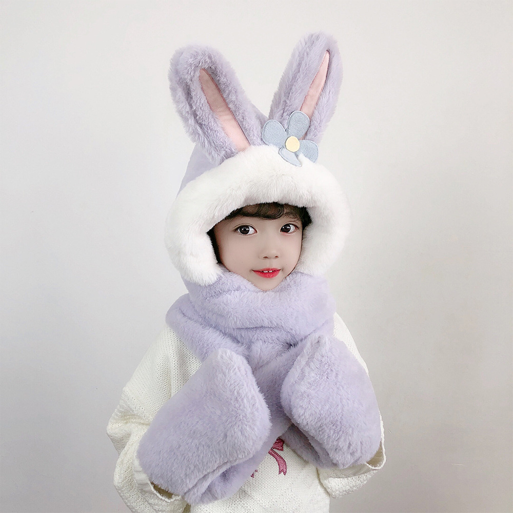 Flower Rabbit Purple