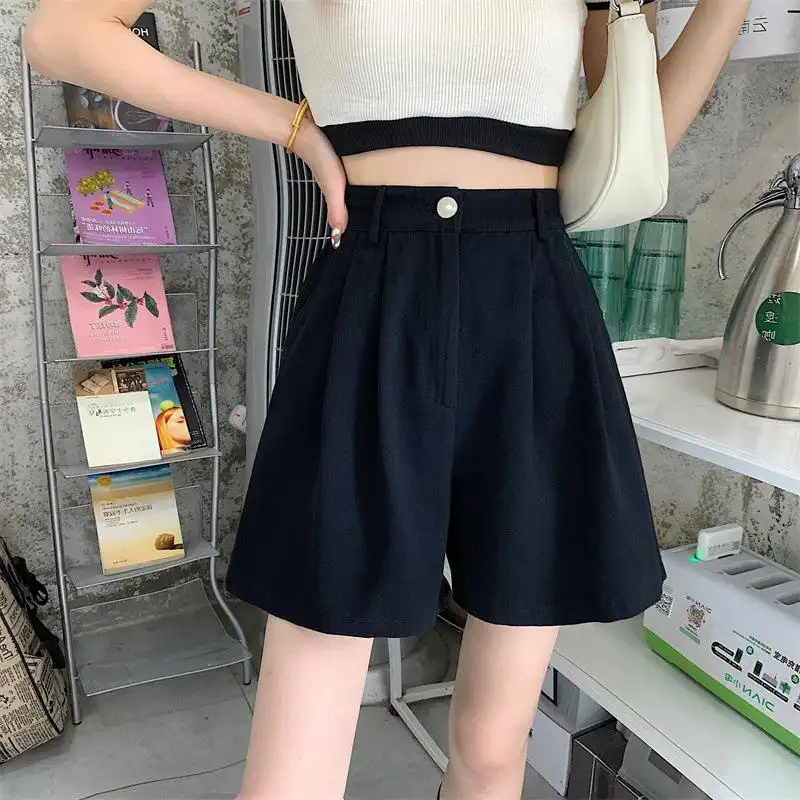 Plus-size Womens Cargo Shorts Thin Summer Style New Arrival
