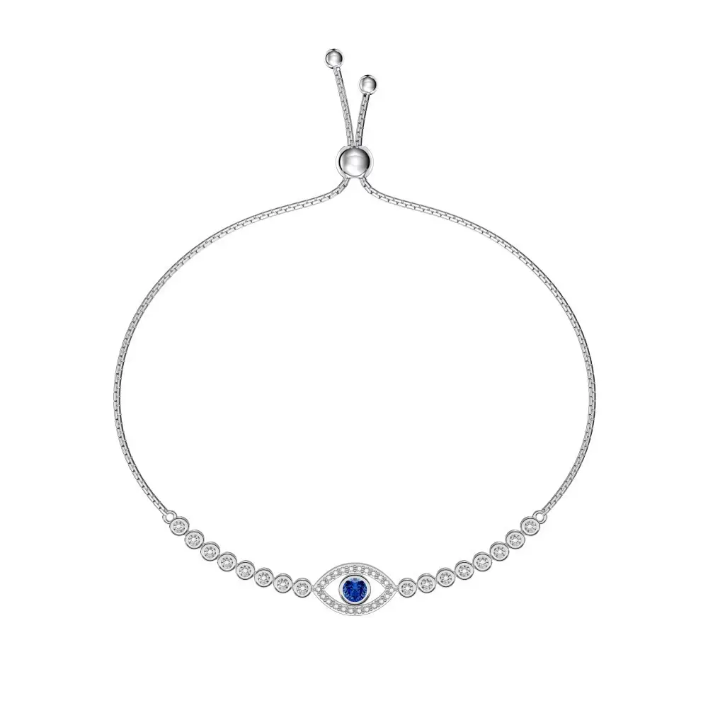 High-grade Blue Eyes Modeling Design Special Interest Light Luxury Elegant Bracelet