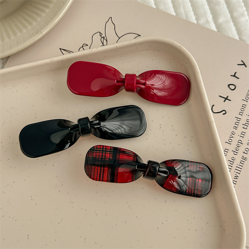 Title 5, Personalized Minority Bow Bang Side Hairpin Cro...