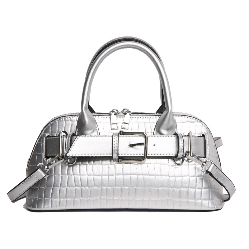 Sac Épaule Femme Boucle Ceinture PU — Bandoulière Élégante 6