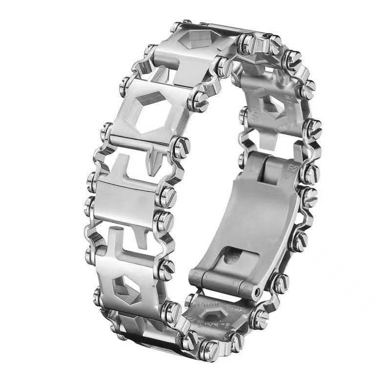 Multifunctional Watch Strap Bracelet Outdoor Stainless Steel Bracelet 4