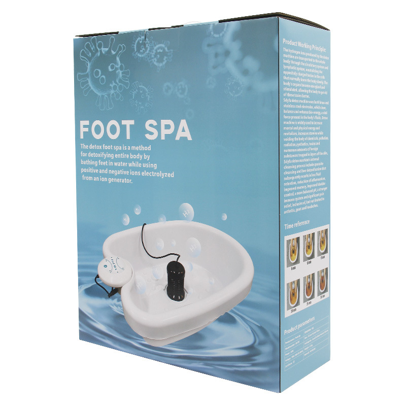 Foot Bath Tub Ionic Foot Soaking Machine Mini Ionic Foot Spa Device