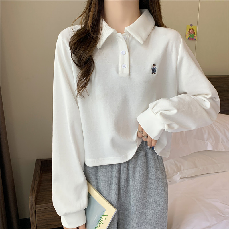 Harajuku Hongkong Style High Waist Crop Top