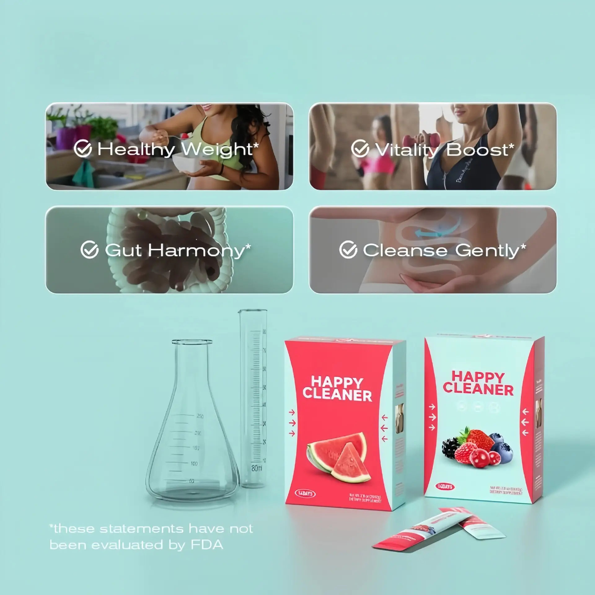 Watermelon Electrolytic Powder HAPPY CLEANER