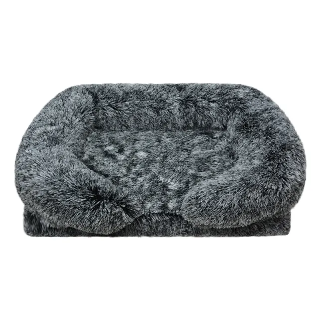 Removable And Washable Square Pet House Pet Bed Gradient Black - Shop at LoveMi
