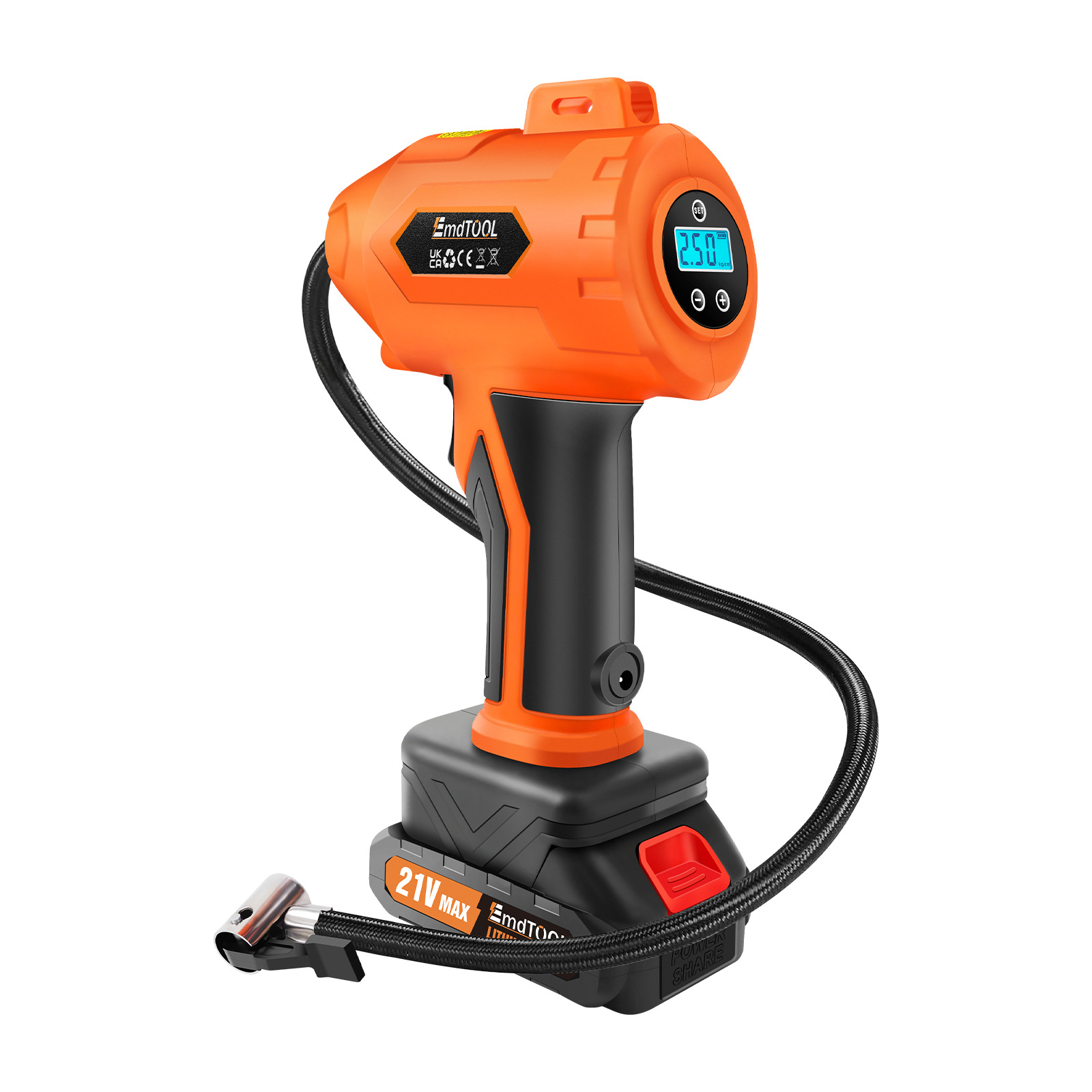 Car-mounted Wireless Portable Electric AirPump 4