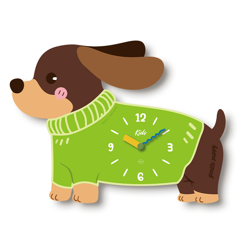 Cute And Creative Decorative Wall Clock For Pets And Dogs 1